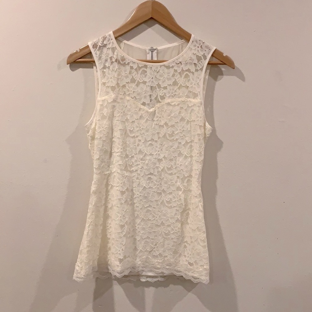 Express woman’s lace tank top : NWOT